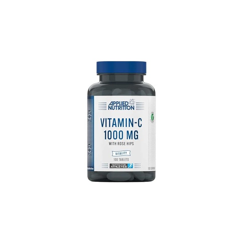 Applied Nutrition Vitamin C with Rose HIPS, 1000mg - 100