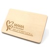 VmG-Store Frühstücksbrettchen 23,5x15cm Schneidebrett mit Laser Gravur als Geschenk zum