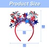 4th of July Headband for Women Patriotic Headband Independence Day