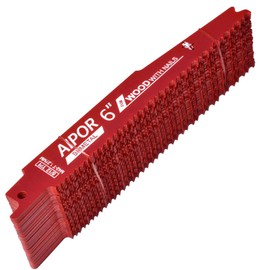 AIPOR 30 Pack Reciprocating Saw Blades, 6 Inch 6/12 TPI Bi-Metal Reciprocating Saw Blades, Demo Demon Reciprocating Saw Blade for Nail-Embedded Wood, PVC Pallets, Garden Pruning, Tree Trimming etc.