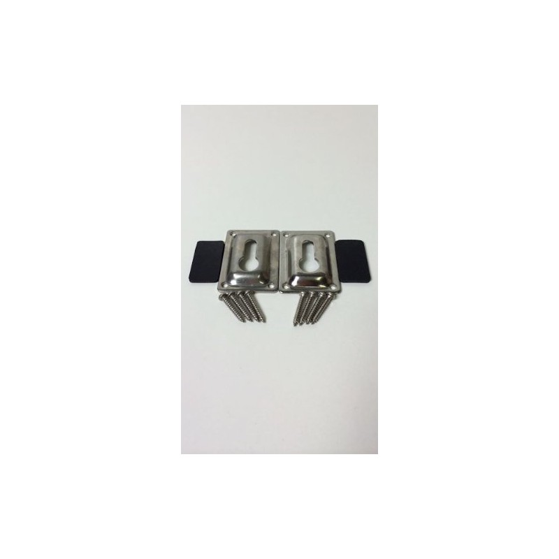 RecPro Marine LHW-B Flush Mount Boat Ladder Bracket Hardware for