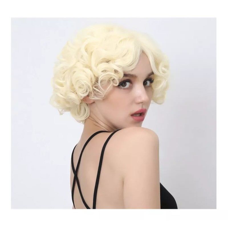 Sarla Marilyn Monroe Misma Peluca Mujer Cosplay