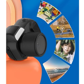 Mini Keychain Camera, 1080P HD 2MP Mini Thumb Sized Digital Camera Keychain, Tiny Video Camcorder, for Kid Student Children Teen Girl Boy