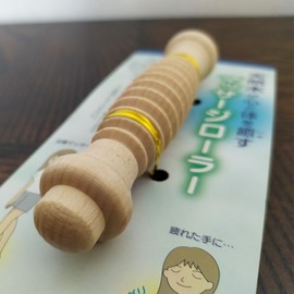 wood meridian roller foot massager 4ea