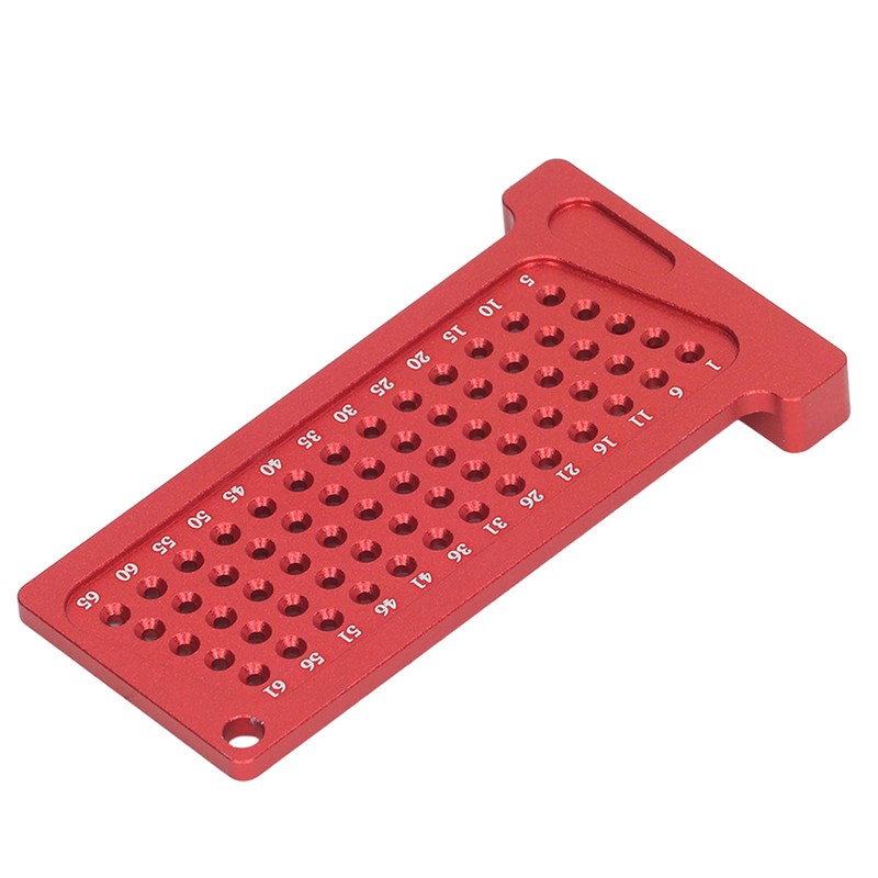 65mm Woodworking Hole Positioning Scribing Gauge Aluminum Alloy Portable Scriber