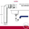 Schläfer 439102 - Outlet Pipe 90° | 1 1/2 Inch