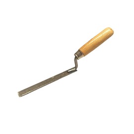 Strong Finger Pointing Trowel 14 mm - 0.55 inch Spring Carbon Steel Tuck with Wooden Handle (14mm)