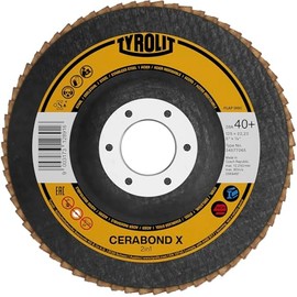 TYROLIT Cerabond X Premium Sanding Disc Diameter 125 mm Grain 80 Pack of 5