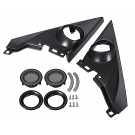 Honda Civic 2016 2017 2018 2019 Pair Of Tweeter Speaker Covers Sail Panel Trim