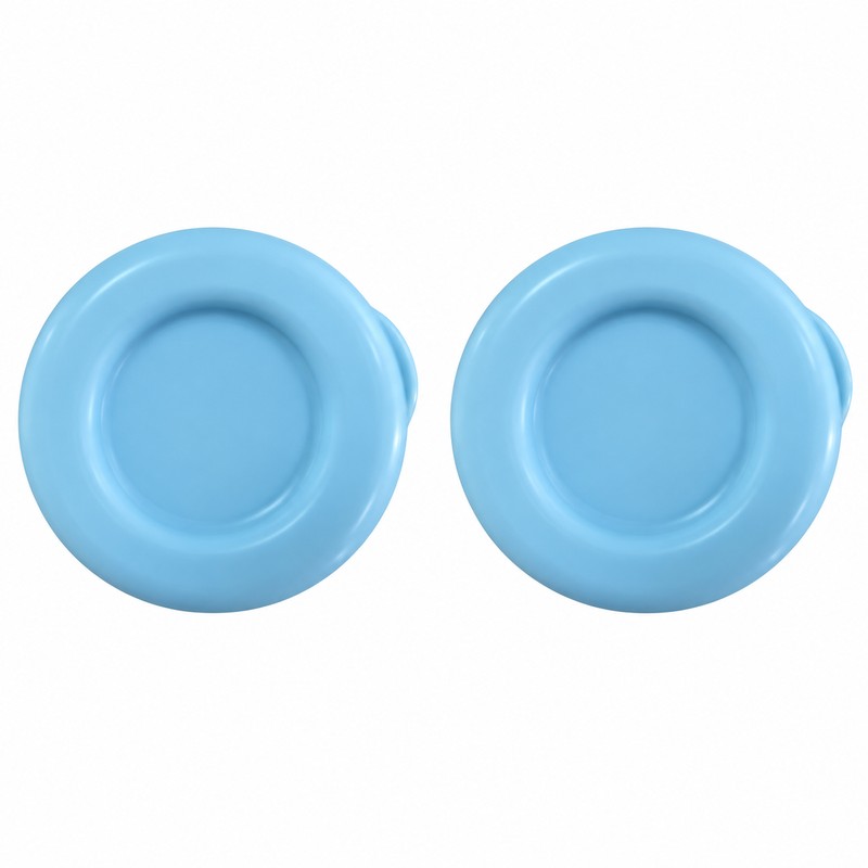 Silicone Bottle Caps for Compatible Glass Milk Bottles – 2-Piece
