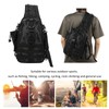 Backpack Knapsack Shoulder Messenger Bag Fishing Mountaineering Outdoor Lure Bagblack