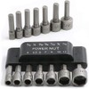 Zohino 14 Pcs 1/4 inch Hex Power Nuts Driver Drill