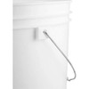 3.5 Gallon Plastic Buckets & Pails White - 3 Pack