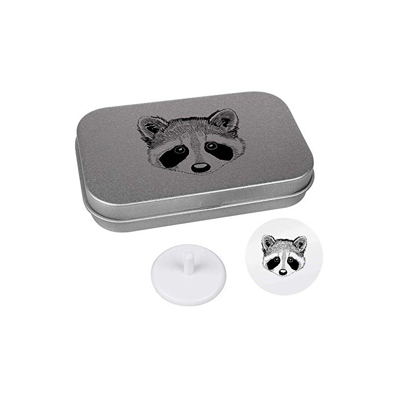 Azeeda 'Racoon Head' Golf Markers Gift Set (GO00029218)