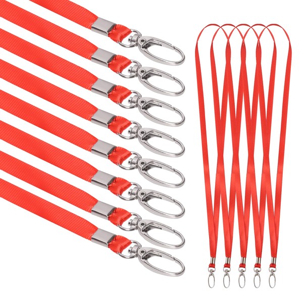 Cimeton Badge Lanyard, Lanyards Bulk, Woven Lanyards with Swivel Hook