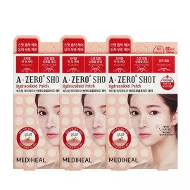 Mediheal [메디힐]메디힐 에이제로샷 트러블 드레싱 스팟 패치 80회용 X3개 Medihill Medihill Azero Shot Trouble Dressing Spot Patch 80ea x 3 [Spot patch 80 uses x3 pieces]