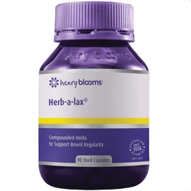 Henry Blooms Herb-a-Lax 90 Capsules