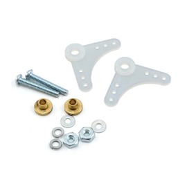 Du-Bro 167 90 Degree Nylon Bellcrank Assembly (2-Pack)