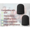 ZoeTekway Pack of 2 Black Thick Pop Protection Microphone Wind