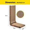 FluffyDream Cat Scratcher Cardboard, Scratching Pad House Bed Furniture Protector,