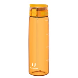 Super Sparrow TouchSip Water Bottle 1 Litre BPA-Free Ideal Sports Bottle Straw Tritan Bottle for Sports, Outdoor and Camping - Lightweight, Sustainable
