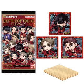 BANDAI Nifurumeson BATTLE OF TOKYO Seal Wafers, 20 Pieces, Box