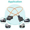Lunpog Car Light Guide Connector Bridge Plug Most Bus Fibre