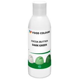 Food Colours Cocoa Butter - Dark Green 100g