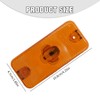 Hoypeyfiy 2Pcs 6303A1 Side Marker Indicator Lamp Side Lights Lens
