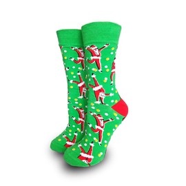Kacolor Sox Christmas Ugly Socks for Men Funny Xmas Gifts for Men and Women Novelty Pattern Unisex Crew Sock Set