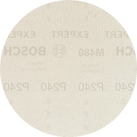 Bosch 5 x Expert M480 Sanding Net (for Drywall, Hardwood, Diameter 225 mm, Grit 240, Professional Accessories Drywall Sander)
