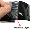 NewL BLACK HIGH GLOSS VINYL TAPE WITH AIR RELEASE MOUNTING
