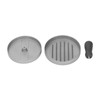Asixxsix 4.7 Inch Hamburger Press Patty Maker, Aluminium Alloy Non-Stick