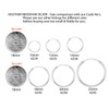 Heather Needham Silver Men's Sterling Silver SINGLE Hoop Earring 14