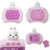 Pokopoko Game Rabbit (Push-Pop, Electric, Glowing, Stress Relief, Educational Toy,