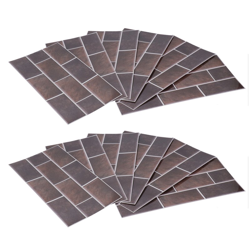 2 Sets Tile Sticker Retro Classic Self Adhesive Waterproof Sticker