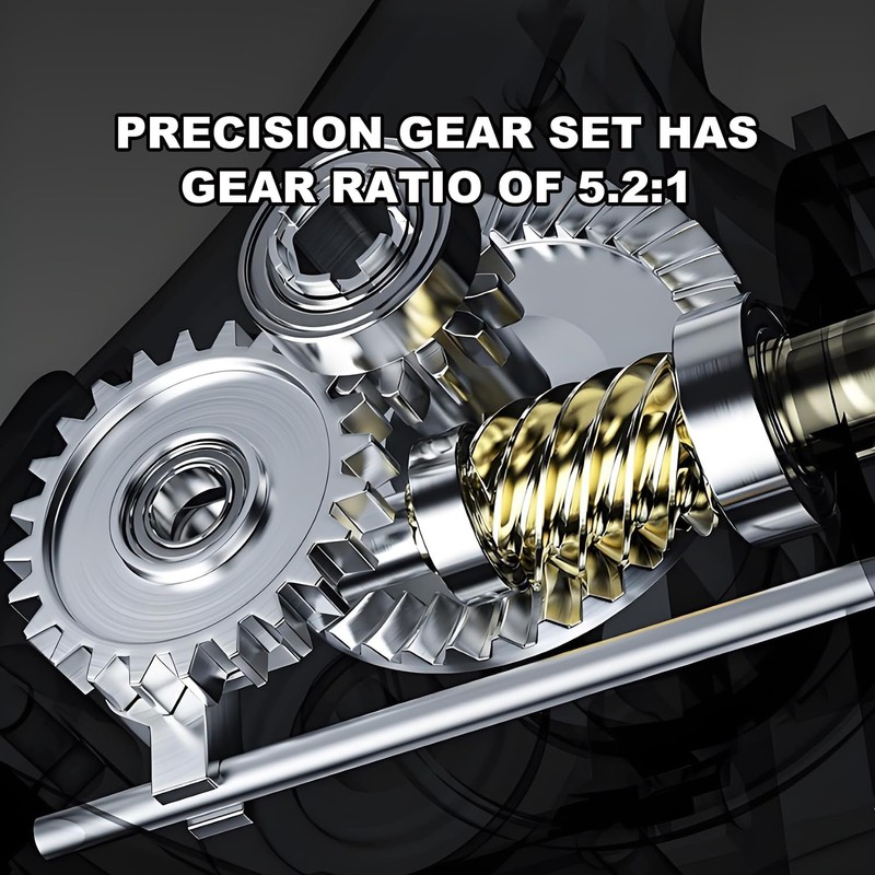 Compact Small Spinning Reels, 5.2:1 Gear Ratio, Ultra Smooth Powerful,