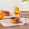 Restaurantware-Terra Tek 17 Ounce Terracotta Cazuelas, 2 Brown Glazed Clay