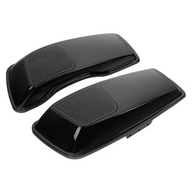 XFMT-moto-part 6X9 Cutout Grills Saddlebag Speaker Lids For Harley Touring Road King Street Electra Glide 2014-2024