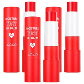 Liir Moisture Tint Tinted Lip Balm, Red, 3.5g, 3 Pieces / 리르 모이스처 틴트 틴티드 립밤, 레드, 3.5g, 3개