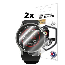 IPG For OMRON HeartGuide Watch Screen Protector (2 Units) Invisible Ultra HD Clear Film Anti Scratch Skin Guard - Smooth/Self-Healing/Bubble -Free By