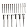 SEWACC 26Pcs Shanks Cutting Disc Holder for Rotary Tools Screw