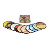 Vinyl Coasters Set of 10 Real Vinyl Records in Random