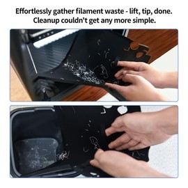BIQU Panda Diaper PX Filament Waste Collection Silicone Pad for Bambu-Lab P1S P1P X1C X1E 3D Printers, Filament Poop Gathering