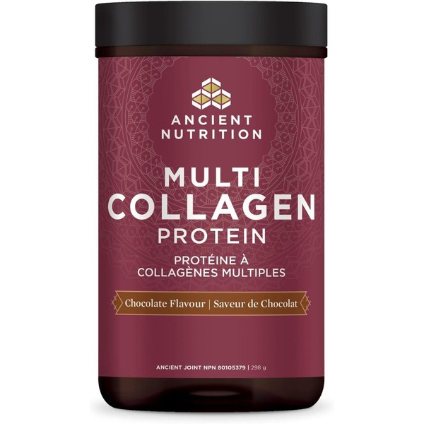 Ancient Nutrition Multi Collagen Protein Powder, Chocolate / 222-286g