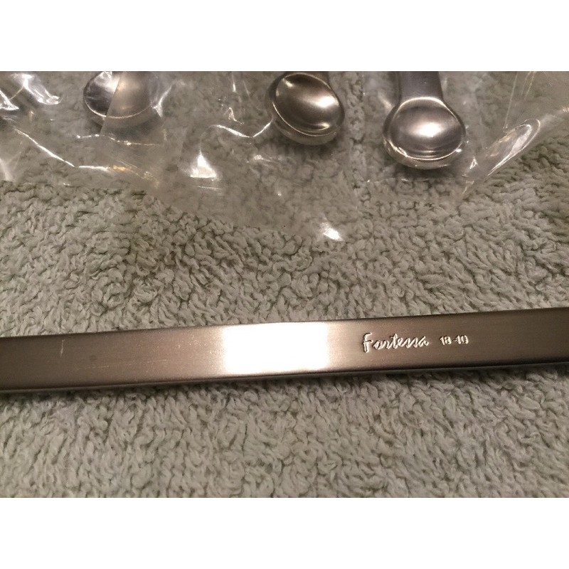 Fortessa Silverware Long Iced Tea Stir Spoons High Grade Stainless-New