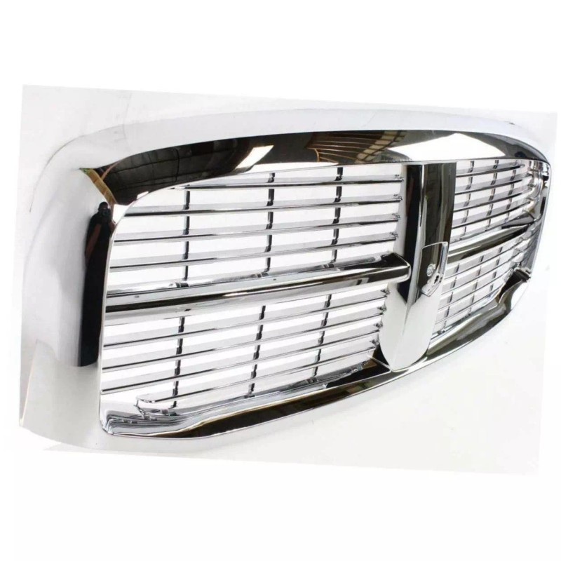 AmpleThink Chrome Grille Surround Shell Insert for 06-09 Dodge Ram