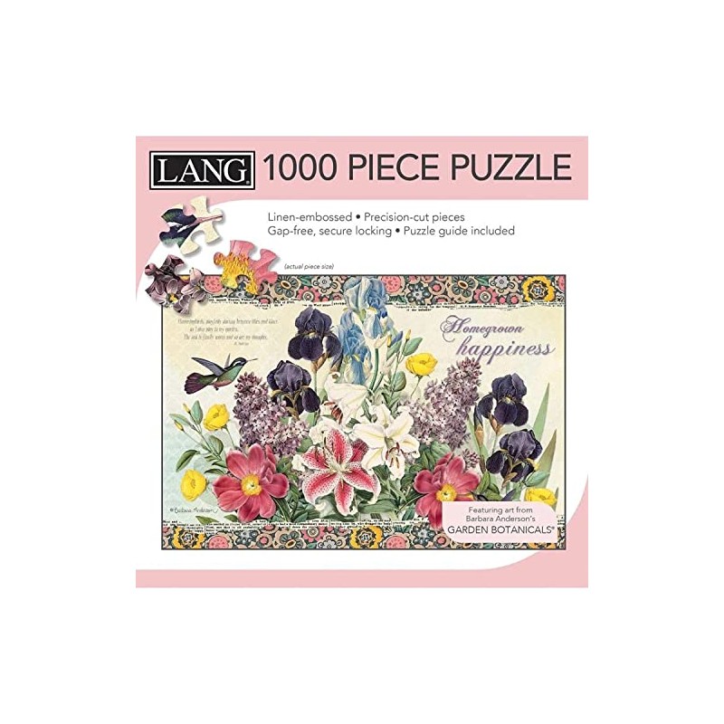 Garden Botanicals 1000 Piece Puzzle