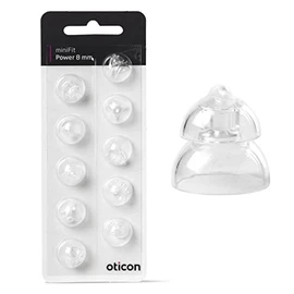 Oticon Replacement Domes for MiniRite Hearing Aids (8mm Power)