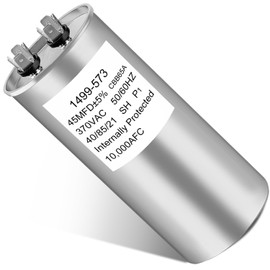 1499-5731 Run Capacitor for Coleman Mach RV Air Conditioner – 45 MFD ±5% 370V 50/60Hz 40/85/21 AC Dual Round Capacitor 14995731 1499573 1499-573